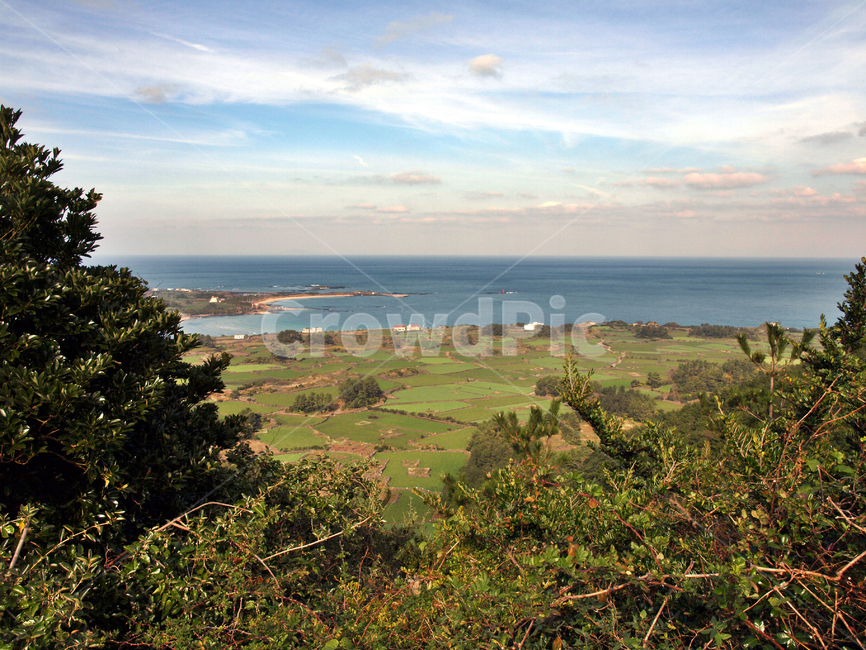 지미봉,올레21코스,올레,제주,올레길,오름,기생화산,밭농사,바다,제주도,jeju,jeju island,시골,마을,풍경,landscape,country,rural,town,outdoors,옥외,land,땅,nature,자연,promontory,곶,sea,ocean,대양,water,물,shoreline,해안선
