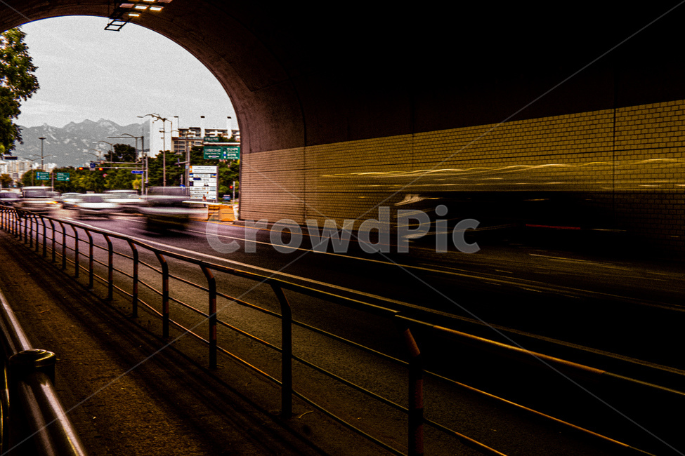 터널,자동차,감성,차,움직임,교통,교통수단,traffic,transportation