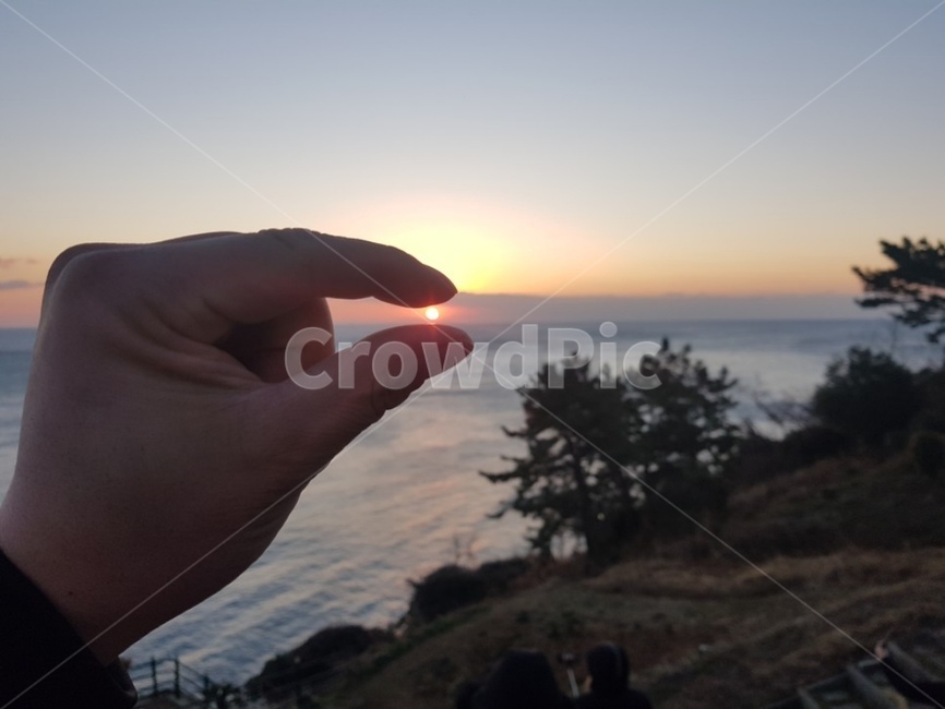 손가락일출,일출,sunrise,해잡기,새해