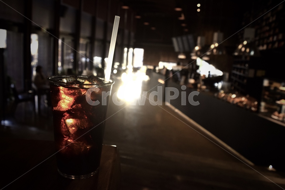 Ice americano,healing,cafe,coffee,Americano,spare