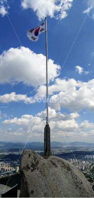 flag,깃발,symbol,상징,nature,자연,태극기,정상,펄럭임