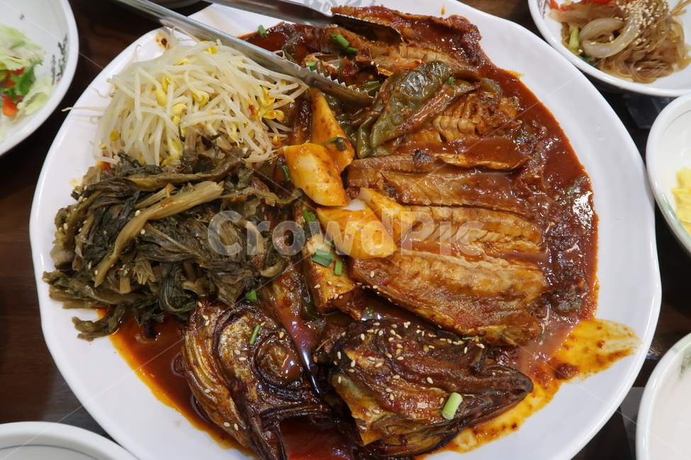 코다리,코다리찜,코다리조림,한식,콩나물,시래기,음식,식재료,요리,food,cook,meal,dishes,food reserves
