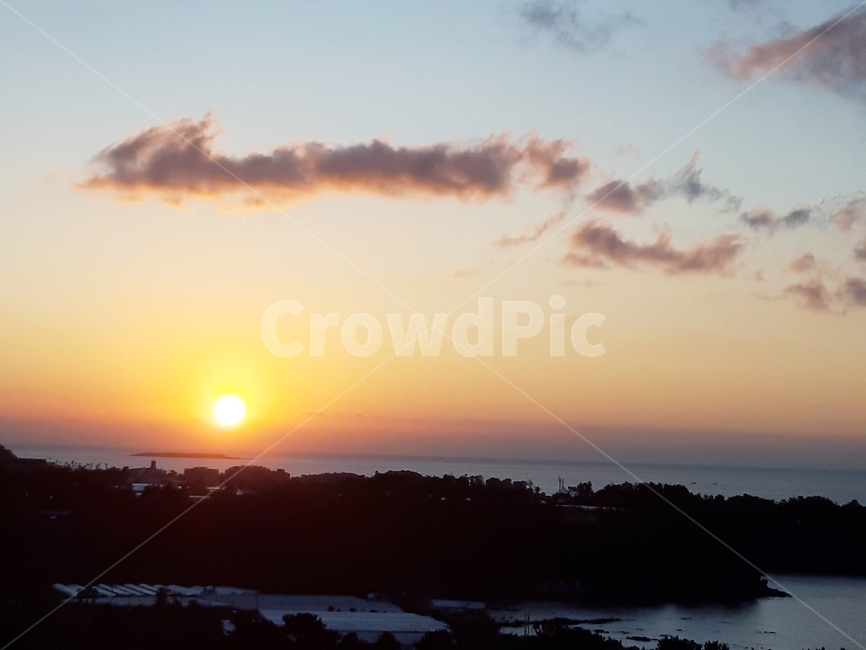 하늘,sky,일출,제주도,sunset,붉은하늘,붉은구름