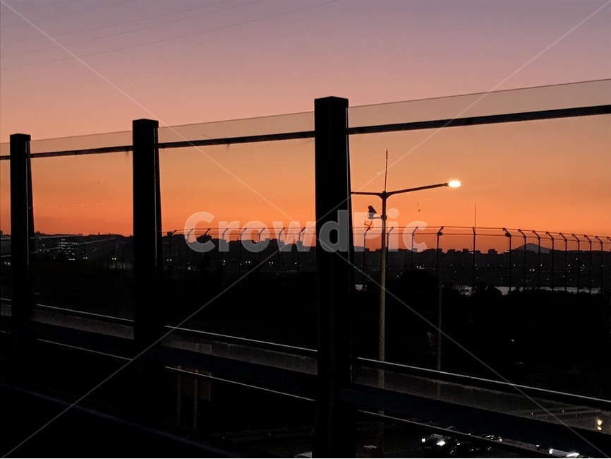 nature,자연,노을,sunset,redsky
