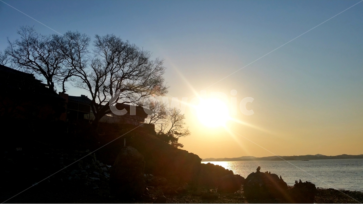 노을,일몰,바다,sunset,자연,자연,풍경,nature,landscape,flare,플레어,light,빛,sunlight,햇빛
