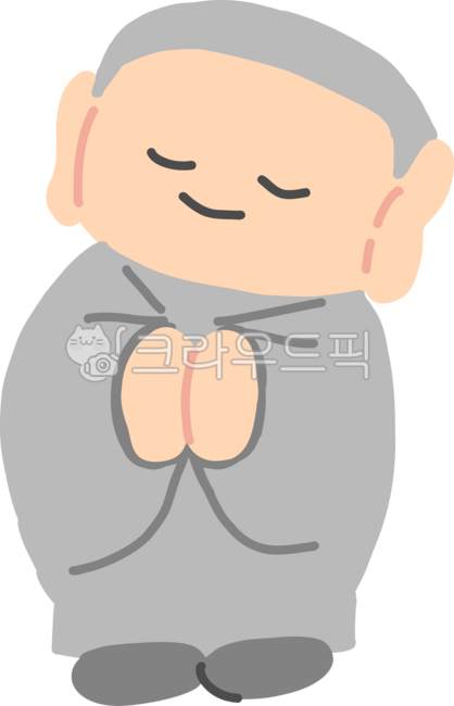 Buddhism,illustration,Buddha's birthday,Buddha's birthday,boy monk,small,child,kid,boy,monk,boy monk,character,laughter,smile