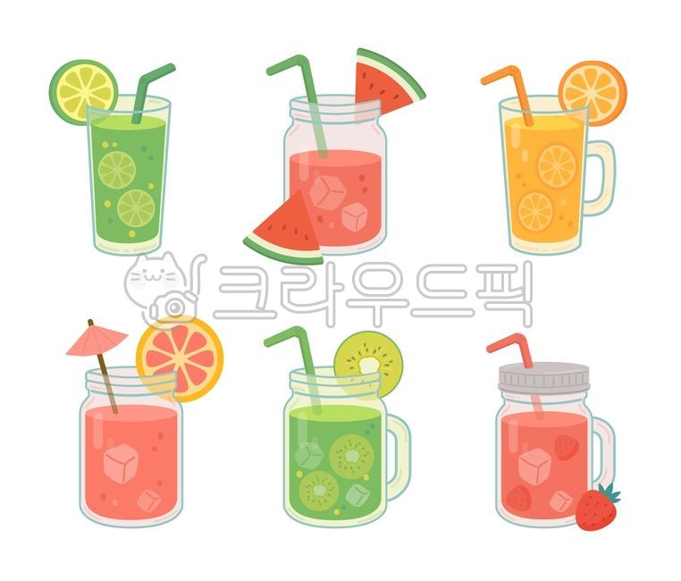 Fruit juice,summer drinks,tropical drinks,cool drinks,cold drinks,juice illustrations,cute drinks,lemonade,watermelon juice,orange juice,kiwi juice,strawberry juice,glass bottle drinks,juice with ice,fruit cocktails,colorful drinks,healthy