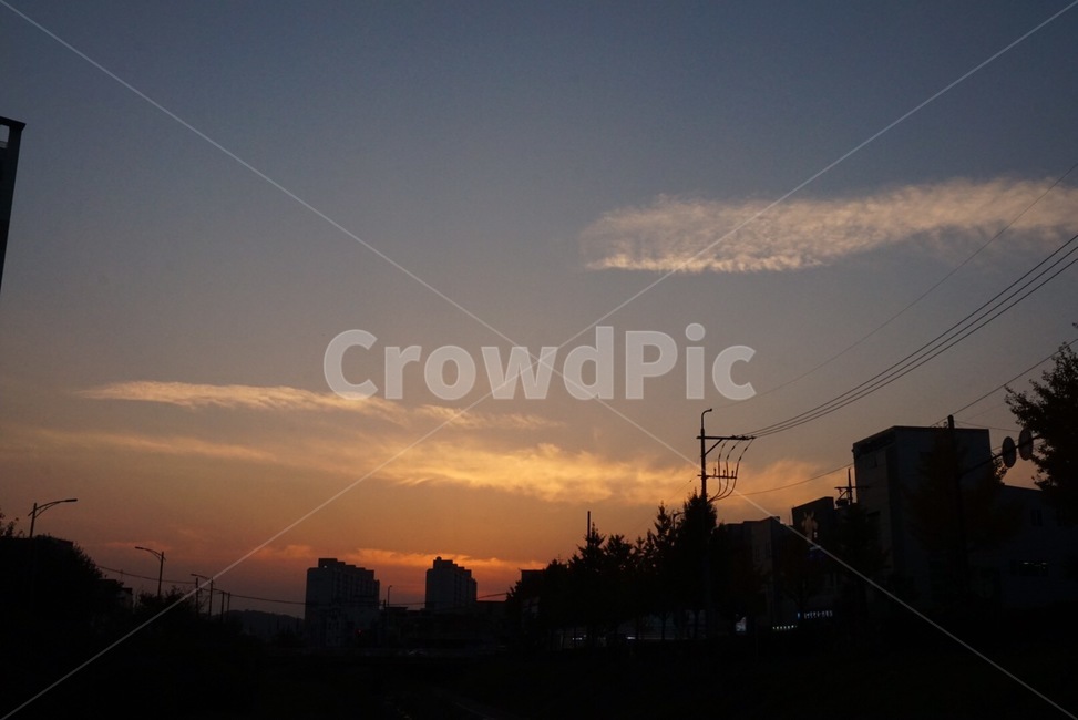 노을,주황,감성,자연,휴식,sky,red,구름,저녁,하늘