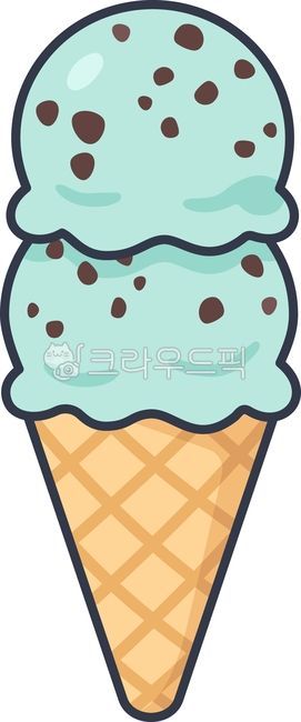 민트초코,민초단,초코칩아이스크림,아이스크림콘,여름간식,디저트콘,mintchocolate,chocochipicecream