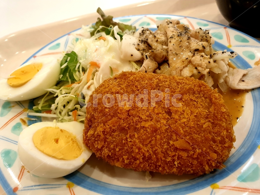 egg,계란,food,음식,학식,일식,일본음식,고로케,돼지고기,정식,음식,식재료,요리,food,cook,meal,dishes,food reserves