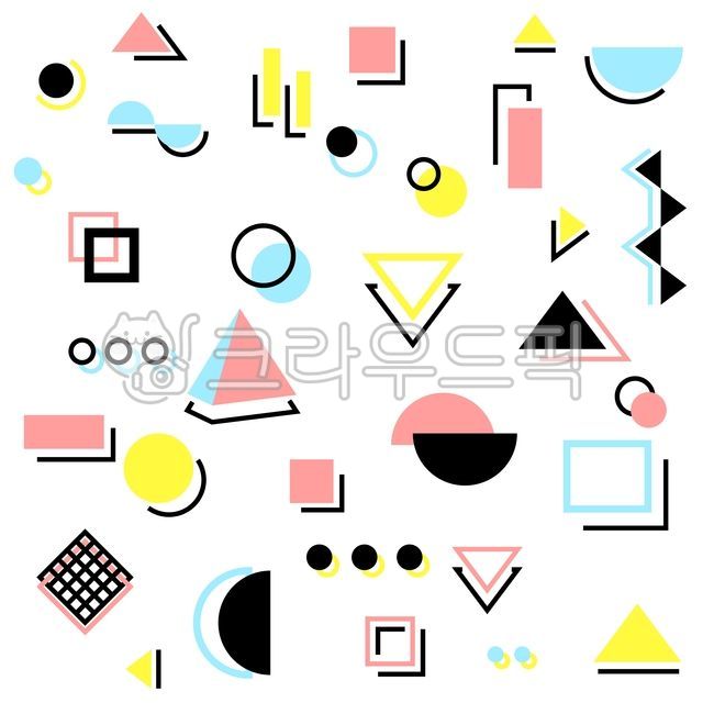 pink,curve,semicircle,pattern,yellow,dot,cute,triangle,continuous,drawing,vector,sky,Background,shape,texture,black,continuous pattern,abstract,picture,square,blue,light blue,background,geometric,illustration,geometry,pastel tone,circle