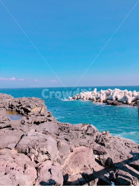 바다,방파제,파도,하늘,자연,자연,풍경,nature,landscape,promontory,곶,outdoors,옥외