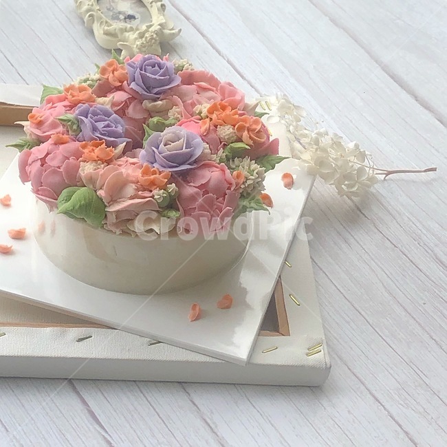 flowers,Rice Cake,cake,Beef flower rice cake cake,flower