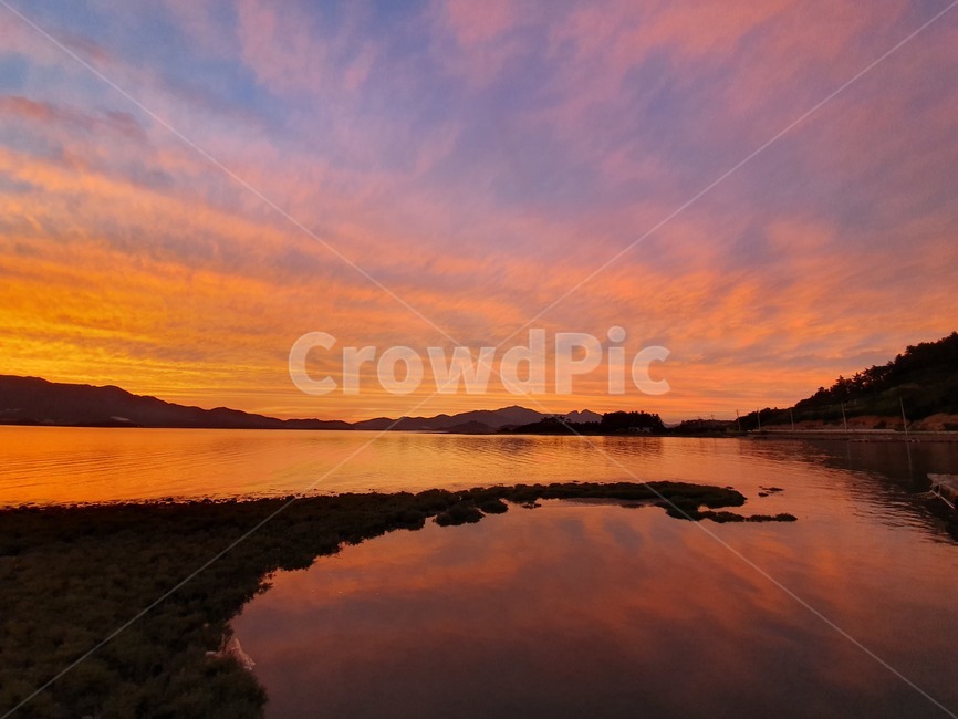 완도,완도일몰,바다,일몰,완도바다,해넘이,자연,풍경,nature,landscape,outdoors,옥외,dawn,새벽,red sky,붉은 하늘,sunset,sky,하늘,dusk,황혼