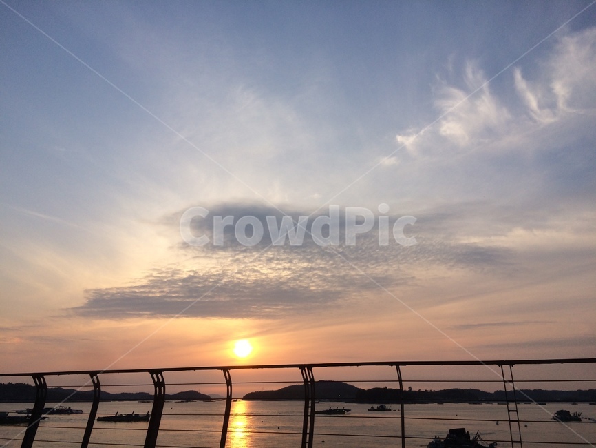 서해바다,저녘노을,바다풍경,하늘,sea,sky