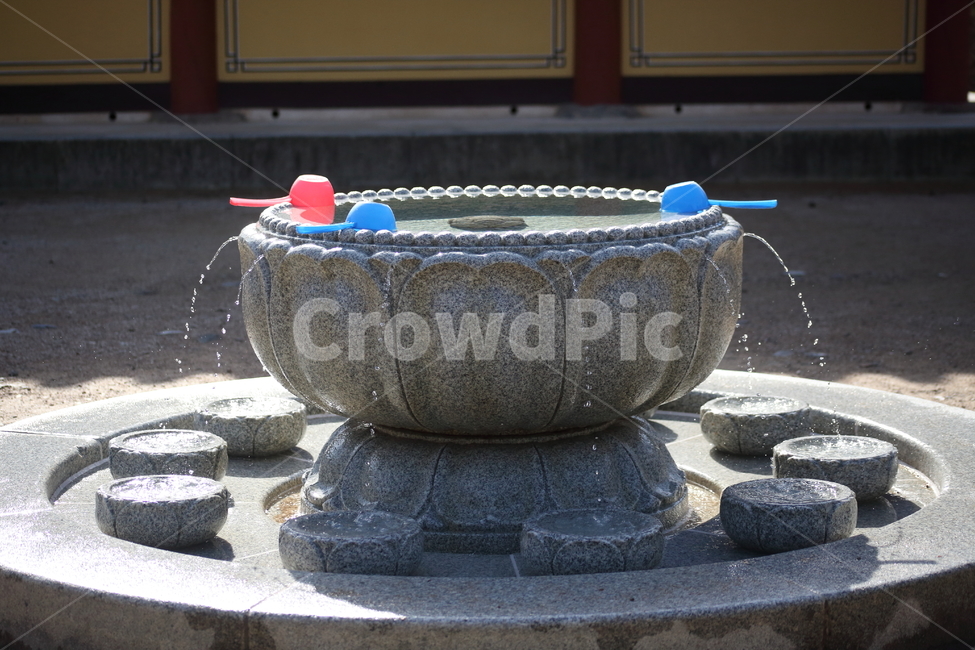 바가지,물,약수,느림,water,낙수