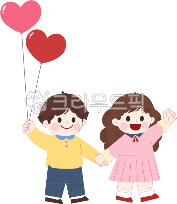 어린이이미지,아동이미지,커플이미지,어린이,유치원,아동,커플,손잡은,하트풍선,인물