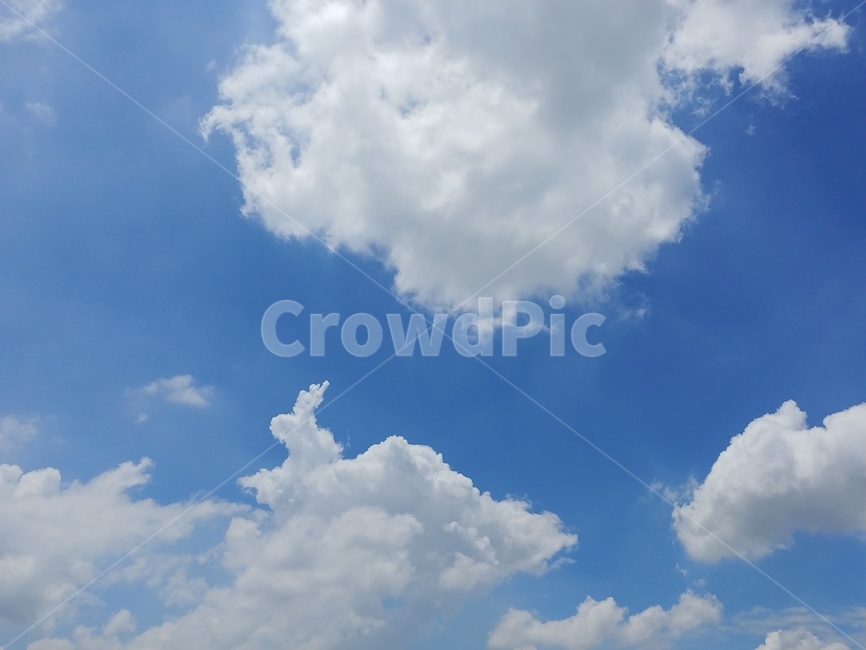 자연,nature,푸른하늘,sky,토끼구름,미세먼지없음,하늘
