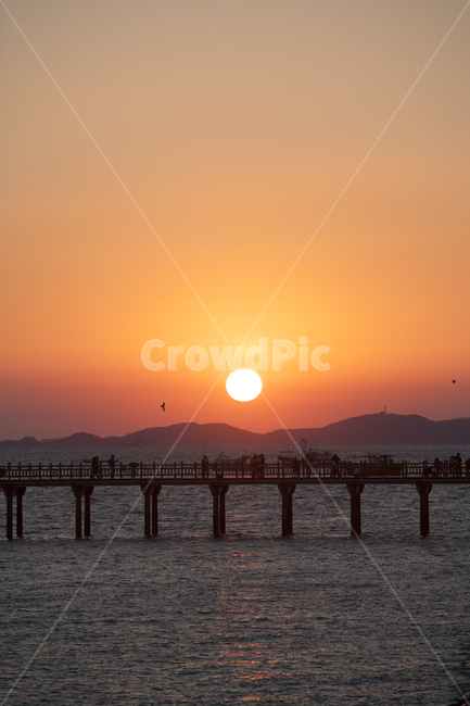 석양,바다,일몰,풍경,waterfront,자연,풍경,nature,landscape,water,물,워터 프론트,pier,교각,port,포트