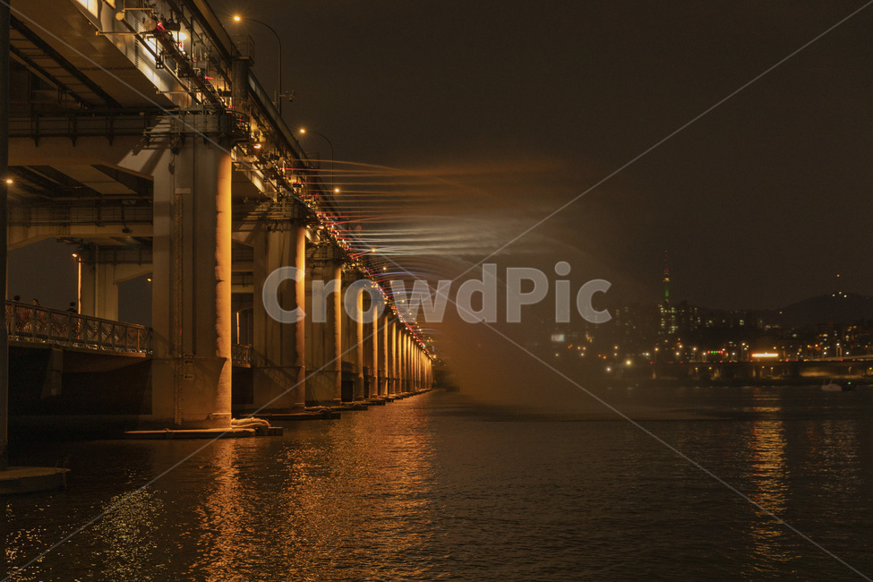 light,빛,flare,플레어,분수쇼,한강야경,반포대교분수쇼,야경,밤,풍경,nightscape,night,landscape,building,건물