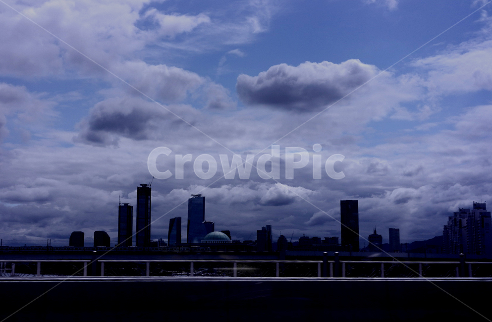 nature,자연,weather,날씨,구름,cloud,적운,cumulus,outdoors,옥외,sky,하늘,양화대교
