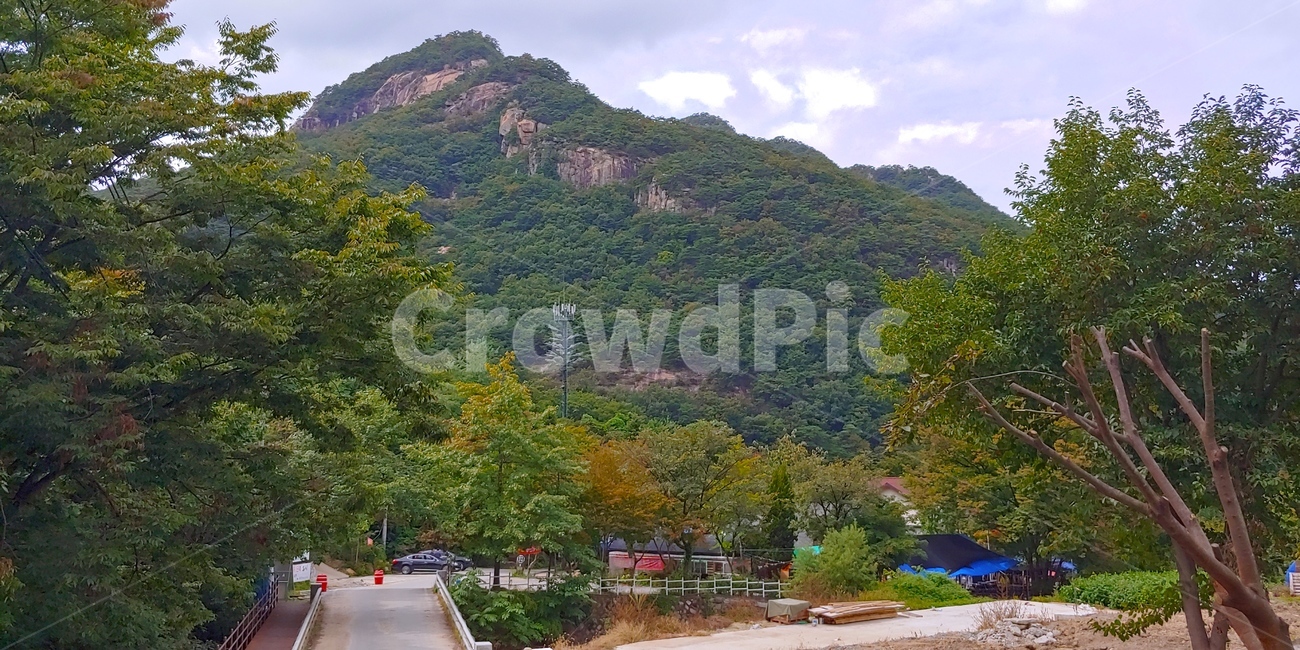 수안보,월악산,덕주사,덕주산성,산,풍경,가을,하늘,숲,경치,자연,등산,아침