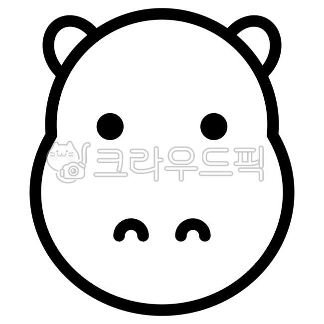 하마,하마얼굴,하마캐릭터,아이콘,동물캐릭터,일러스트,아기하마,새끼하마,포유류,포유동물,동물,귀여운,하마인형,야생동물