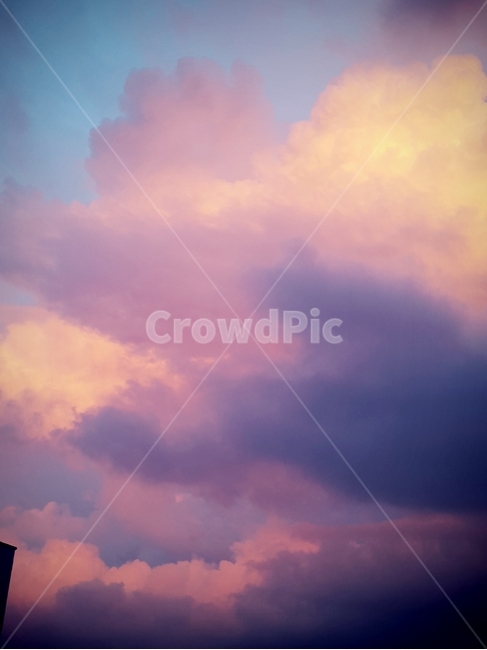 sky,하늘,구름,노을,cloud
