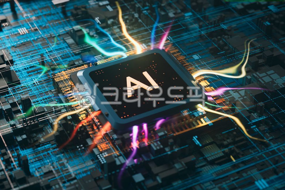 ai,인공지능,생성형,그림,이미지,생성,그리는,사진,예술,cpu,기술,저작권,배경,메인보드,테크,테크놀로지