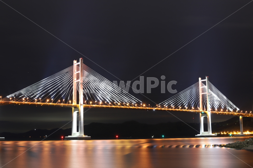 마창대교,야경,다리,밤,창원,마산,바다,야경,밤,풍경,nightscape,night,landscape,건축물,건물외관,exterior,building,structure,architecture,construction,건물,bridge