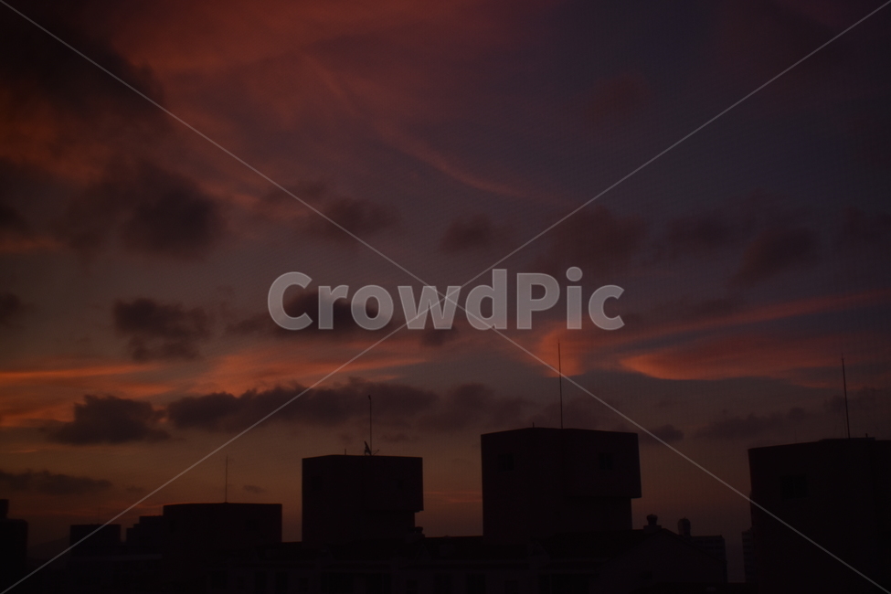 outdoors,아파트,하늘,노을,구름,자연,새벽,nature,sunrise,일출,실루엣,야외,풍경,landscape,자연,풍경,nature,landscape,옥외