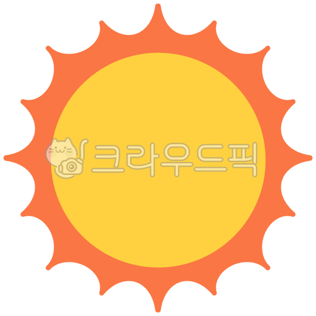 날씨,구름,날씨표시,기호,날씨기호,여름,태양,해,맑음