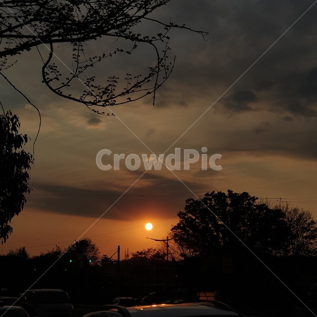 노을,풍경,하늘,오후,구름,자연,풍경,nature,landscape,outdoors,옥외,dusk,황혼,sunset,일몰,sky,dawn,새벽,red sky,붉은 하늘,sunlight,햇빛