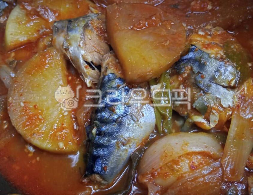 afforestation,braised radish,braised mackerel,Stewed radish onion,mackerel