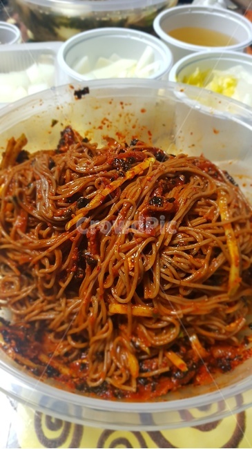 비빔밀면,밀면,비빔면,매콤냉면,비빔국수,음식,식재료,요리,food,cook,meal,dishes,food reserves