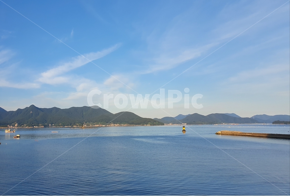 통영,바다,통영바다,바닷가,하늘,파랑,산,맑음,ocean,tongyeong,sunny,blue,sea,sky