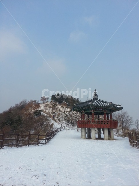 등산,겨울,눈,자연,산,하늘