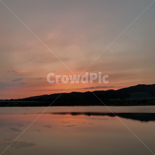자연,풍경,노을,redsky,붉은하늘