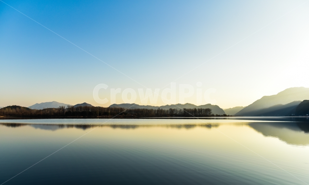 겨울,호수,춘천,겨울호수,물안개,노을,자연,풍경,nature,landscape,water,물,outdoors,옥외,reservoir,저수지