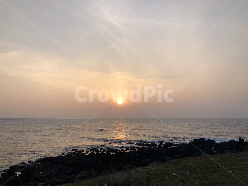 제주도,바다,노을,석양,sunset,바다노을,애월,애월바다,일몰,jeju,해,sun,자연,풍경,nature,landscape,outdoors,옥외