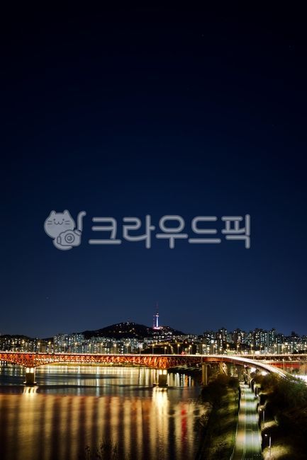 성수구름다리,남산타워,성수대교,야경,서울,서울야경