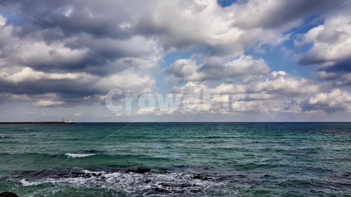 바다,파도,구름,하늘,흐림,해변,제주도,세화,jeju,sea,cloud,sky,자연,풍경,nature,landscape,outdoors,옥외,ocean,대양,water,물,weather,날씨,cumulus,적운