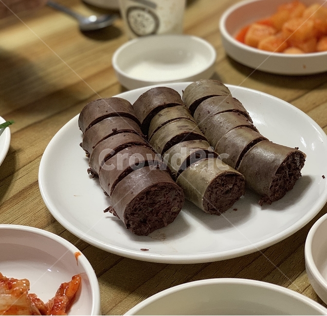순대,피순대,분식,안주,술안주