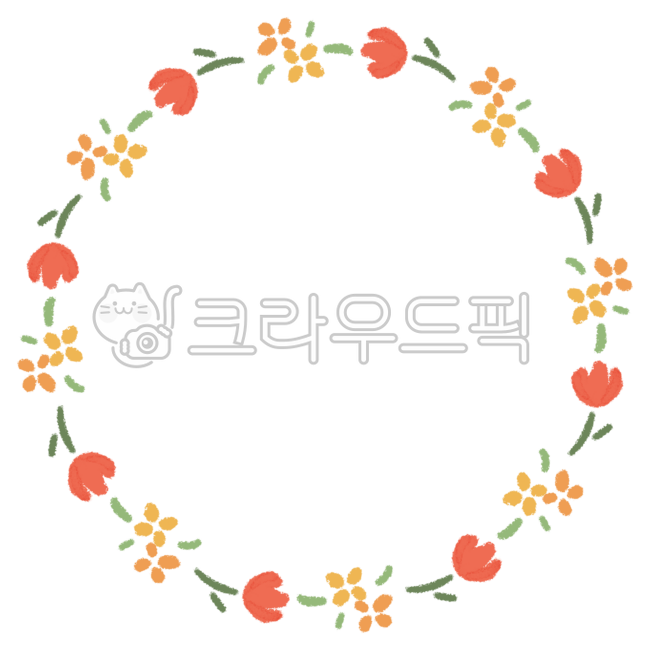 Picture,border,wreath,border wreath,circular border,circular sticker,circular,circular wreath,decoration,circular decoration,round decoration,oil pastel,illustration,spring,fall,leaf wreath,flower wreath,pastel,pastel wreath,invitation,