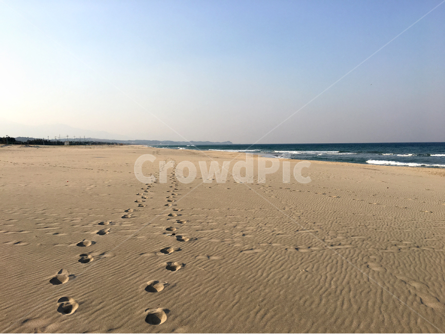 바다,해변,파도,모래사장,하조대,강원도,양양,노을,sea,beac,wave,nature,landscape,발자국,자연,풍경,nature,landscape,해변,바다,beach,sea