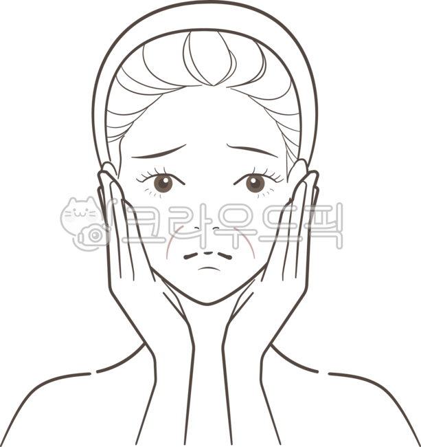 피부트러블,관리,피부관리,여자,주름