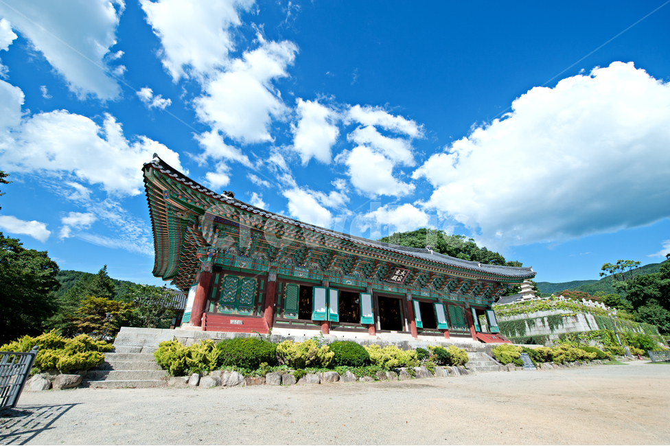 건축물,건물,금산사,신전,구름,하늘