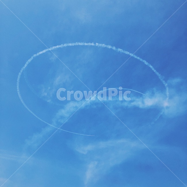 자연,하늘,태극기,태극문양,비행기,sky