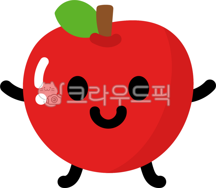 Apple,red apple,red apple,red-colored apple,red apple,Hongok apple,delicious apple,cute apple,apple emoji,apple emoticon,fruit,apple,apple,apple character