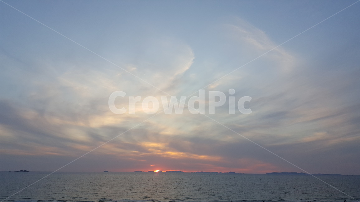바다,일몰,자연,sky,노을,자연,풍경,nature,landscape,outdoors,옥외,하늘
